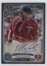 2019 Topps Gypsy Queen Auto Indigo 2/150 Eddie Rosario #GQA-ER Auto 13iq