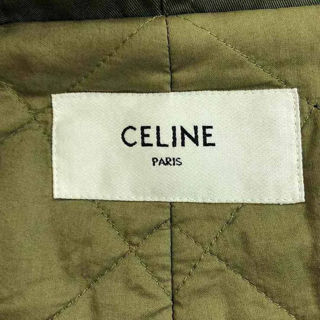 Celine Parka parco militare cotone tecnico 2023AW 40 kaki donna usato0