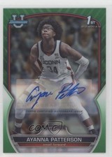 2022 Bowman U Chrome Prospect Green Refractor 5/99 Ayanna Patterson #4 Auto 7ba