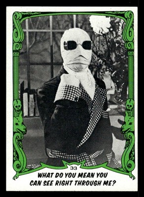 1980 You'll Die Laughing Creature Feature #33 You Can See Right Through Me?