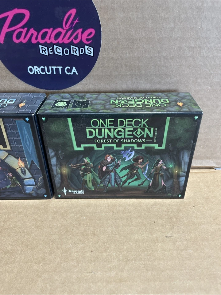 One Deck Dungeon Board Game + One Deck Dungeon Forest Of Shadows Asmadi Games - Image 3 of 4