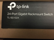 TP-Link TL-SG1024 24-Port 1Gbps Gigabit RJ45 Rackmount Switch Router