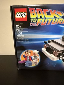 Lego 21103 IDEAS Back to the Future The DeLorean Time Machine New And Sealed