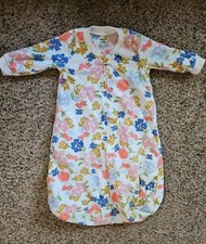 Carter's girls 6-9 months Sleeper Sack Floral  bxE 