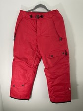 Boy s Ski Pants XL Liquid 5000 Red Snowpants