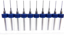 Versatile Tungsten Micro Drill Bits Japanese made for CNC PCB Installation, Toy