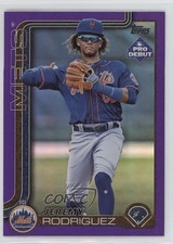 2025 Topps Pro Debut Purple Foil /299 Jeremy Rodriguez #PD-85 11o2
