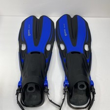 Mares Volo One Scuba Diving Fins 6-10 Black Blue Regular Adjustable Strap NEW