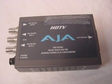 AJA HD10CEA DUAL RATE HD/SD AUDIO/VIDEO D/A/ CONVERTER - NO POWER CORD