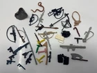 Lot Of 35+ VINTAGE STAR WARS & GI JOE Accessories - Some Original - Please Read