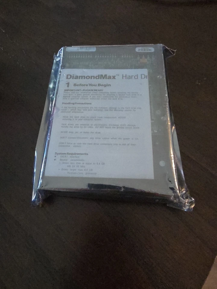 HARD DRIVE Maxtor 5T060H6 60GB 655-0891 Manuf : 26FEB2001 Ends: MAY 04 - Image 2 of 2