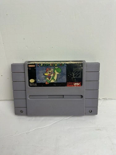 Super Mario World SNES Tested and Working Cartridge Only