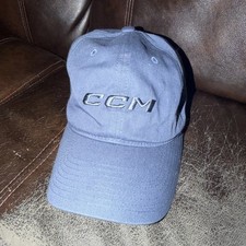 CCM Blue Hockey Hat Adjustable Adult Cap NEW with Tags NWOT
