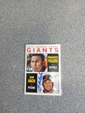 jean machi Signed In Person 2013 Topps Heritage Giants Rc A12