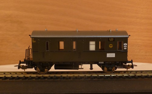 PIKO # 54592, Bahnpostwagen Post-b/8,5 der DRP, H0, DC, Ep. IIb, OVP, neuwertig | Zustand: Gebraucht