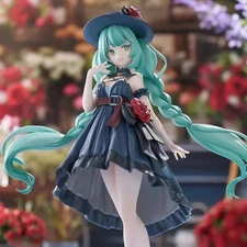 20cm Hot Hatsune Miku Anime Figures 20cm Trio Try iT Action Figure Kawaii Anime