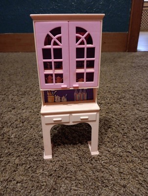 Vtg Barbie So Much to Do Dining Room Play Set Kitchen Hutch REPLACEMENT PART 