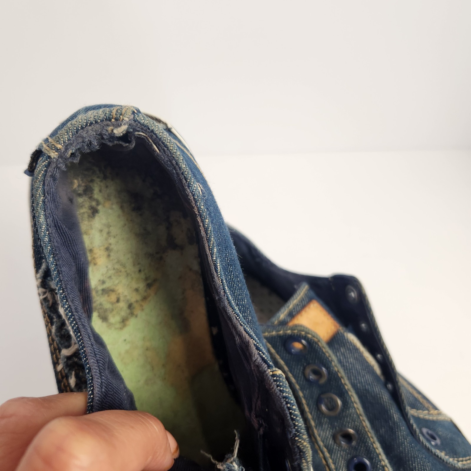 Coach Women's Denim Flat Sneakers Size 6B thumbnail 9