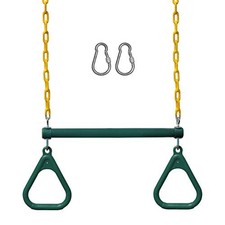 093006832101 Jungle Gym Kingdom Swing Sets for Backyard Monkey Bars Green