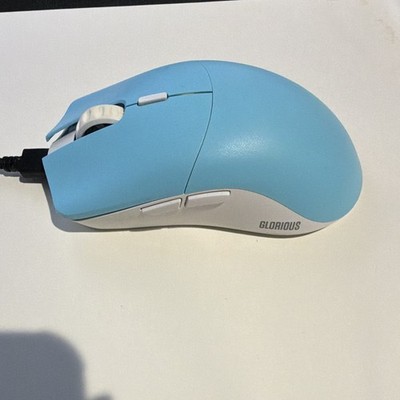 Glorious Model O Pro Blue Lynx Wireless USB-C Optical Gaming Mouse 19000 DPI