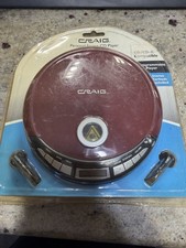 NIP Craig Personal Stereo Programmable CD / CD-R Player Headphones Red CD 2808