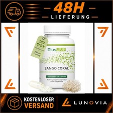 PlusVive Sango Koralle Kapseln 180 Stück 1100 mg vegan Calcium Magnesium