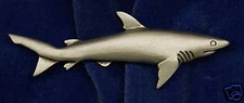 Empire Pewter Silky Shark Pin
