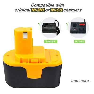 14.4V 5.0AH Ni-MH Battery for RYOBI BPP-1415 BPP-1413 BPP-1417 130224010 1400656