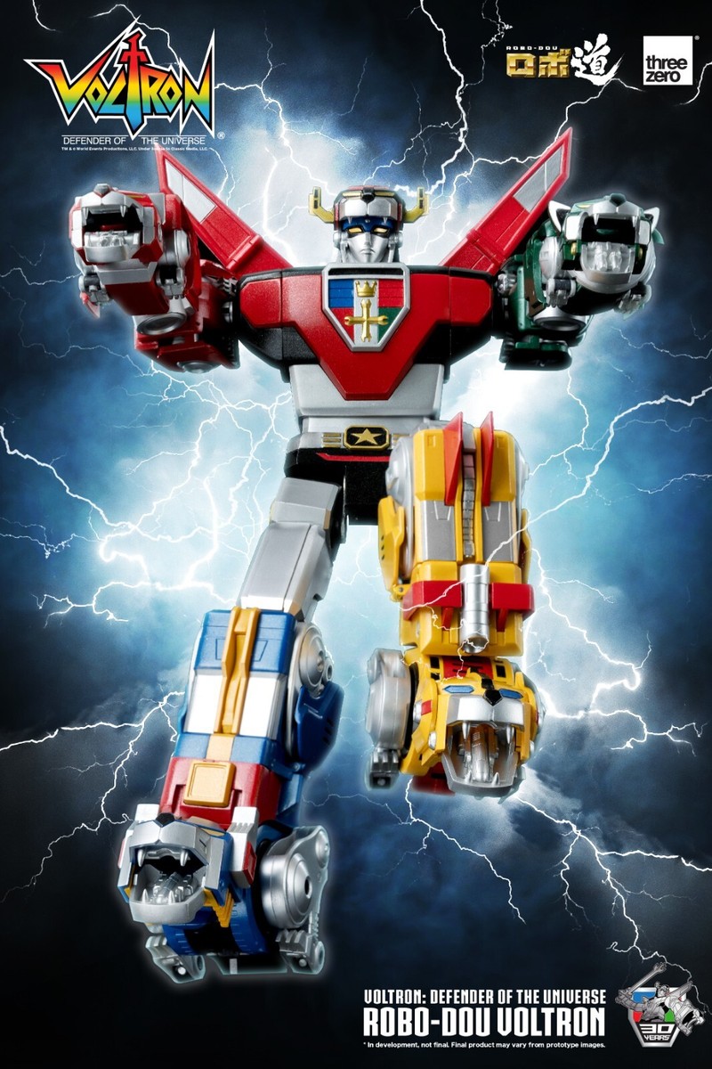 Threezero Voltron Robo-Duo Figur – Sammlerfigur Aus Voltron: Defender Of The Universe, 27 Cm