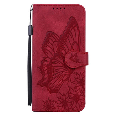 Wallet Butterfly Phone Case For iPhone 16 15 14 13 12 11 Pro Max XR 7 8 16E