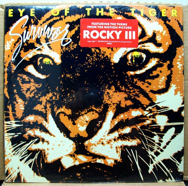 Survivor EYE OF THE TIGER Orig 1982 1st US Press FZ38062