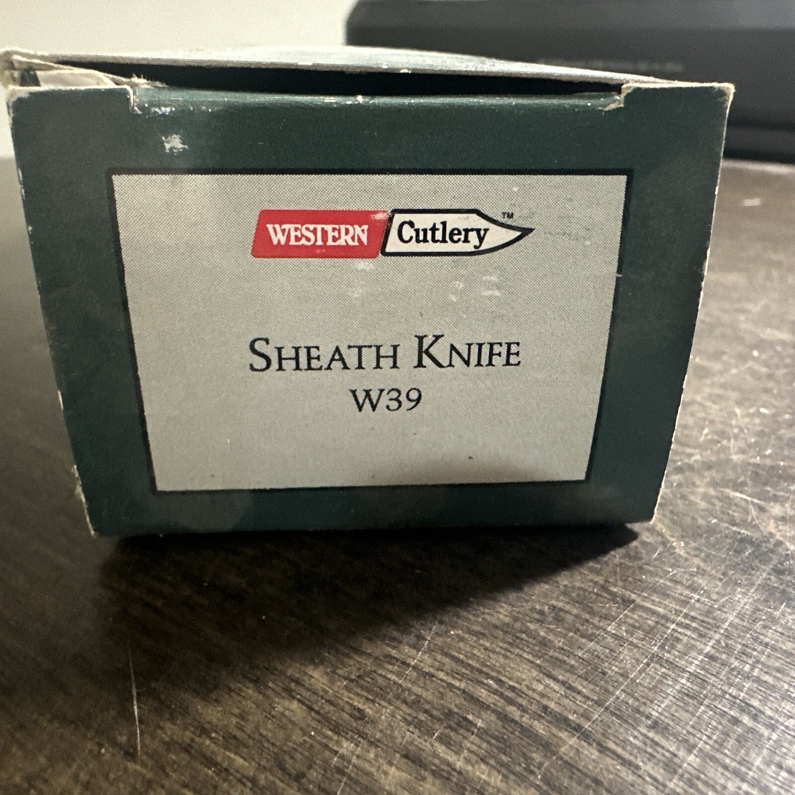 New Western Knife W39 Rosewood Handle Beautiful Knife Knife Only NIB