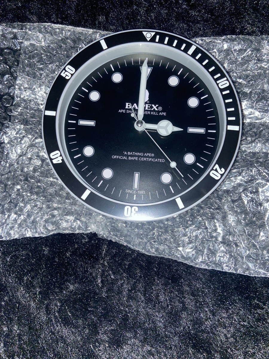 Bape: Bapex Watch Wall Clock | eBay