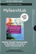 Thinking Through Communication Mysearchlab Access Code: An Introduction to...