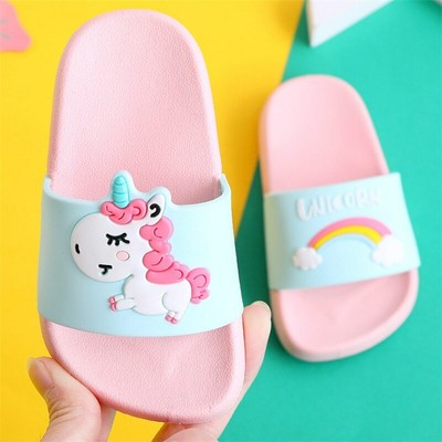 Zapatillas Sandalias de Unicornio para Niñas Chanclas de Verano para Las  Niñas | eBay