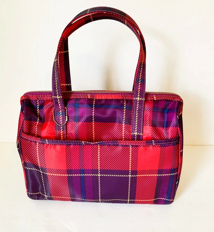 Bolsa organizadora de viaje de maquillaje cosmético de lona Sonia Kasuk de 2 piezas  Foto 3 de 4