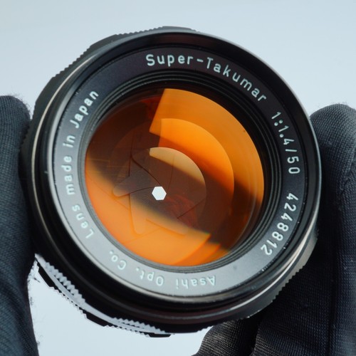 VERY GOOD PENTAX Super-Multi-Coated Takumar 50mm F1.4 For M42 Prime Lens - Picture 4 of 21