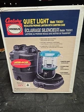 Century Primus Quiet Light Double Mantle Model 706501 With Case NOT COLEMAN