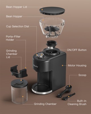 Sboly Burr Electric Coffee Grinder 35 