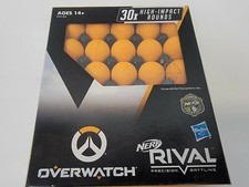 NERF Rival Overwatch Balls 30x High Impact Rounds Refill Pack Ages 14   