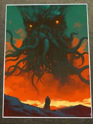 Cthulhu Epic Scale Poster 18x24in | eBay