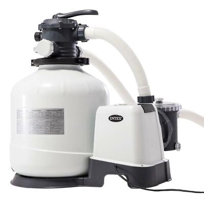 INTEX Sandfilteranlage Krystal Clear SX3200 9,2m³/h  Filterpumpe 12m³/h