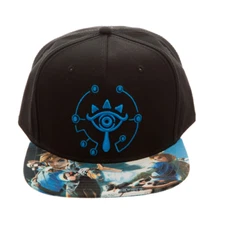 Legend of Zelda Breath of the Wild Snapback Cap Hat Bioworld New OOP Link