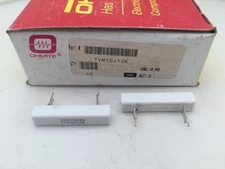 (5 pcs) TVM10J10K Ohmite, 10 Watt 10K Ohm 5%, Ceramic Housed Power Resistor