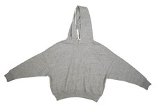 Polo Ralph Lauren Heather Grey Soft Fleece Pullover Hoodie Sweatshirt Womens XXS