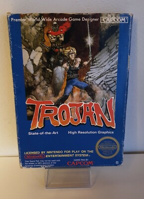 Nintendo NES Capcom Trojan (OVP) RARITÄT A7341