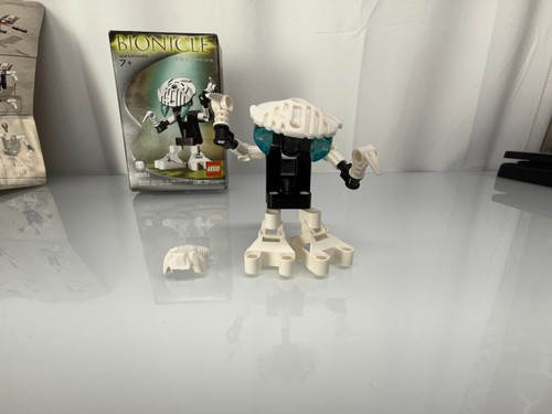 LEGO Bionicle 8551 Kohrak Va Complete CIB Krana Bohrok Bo Mask White Opened Box - Picture 5 of 11