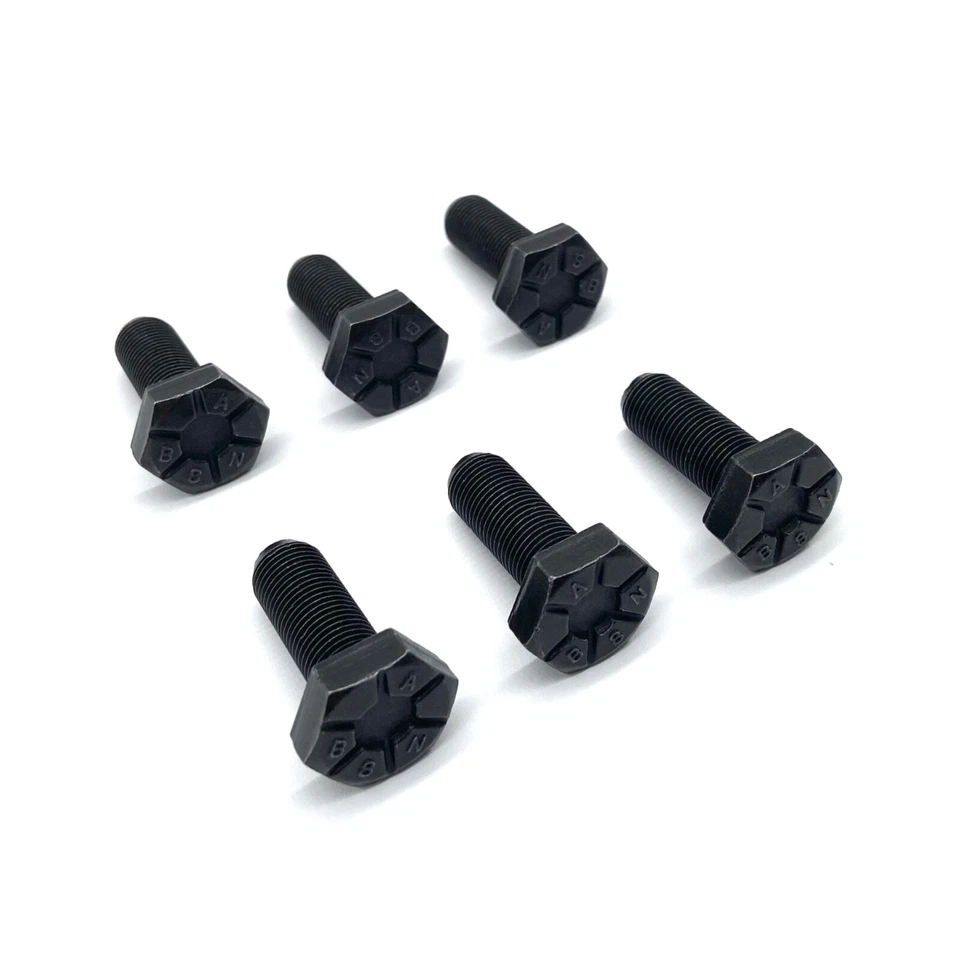 Se adapta a Jeep Wrangler YJ TJ 87-02 2,5 L pernos de volante J4007123 GRADO 8 HECHO EN EE. UU. AX5 Foto 2 de 4