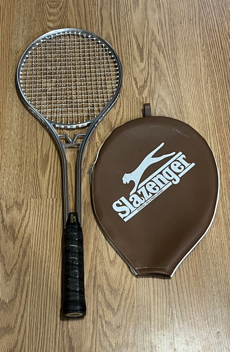 Raquette De Tennis Vintage Slazenger 1754 Aluminium - Taille Grip 4 5/8" - Excellent état