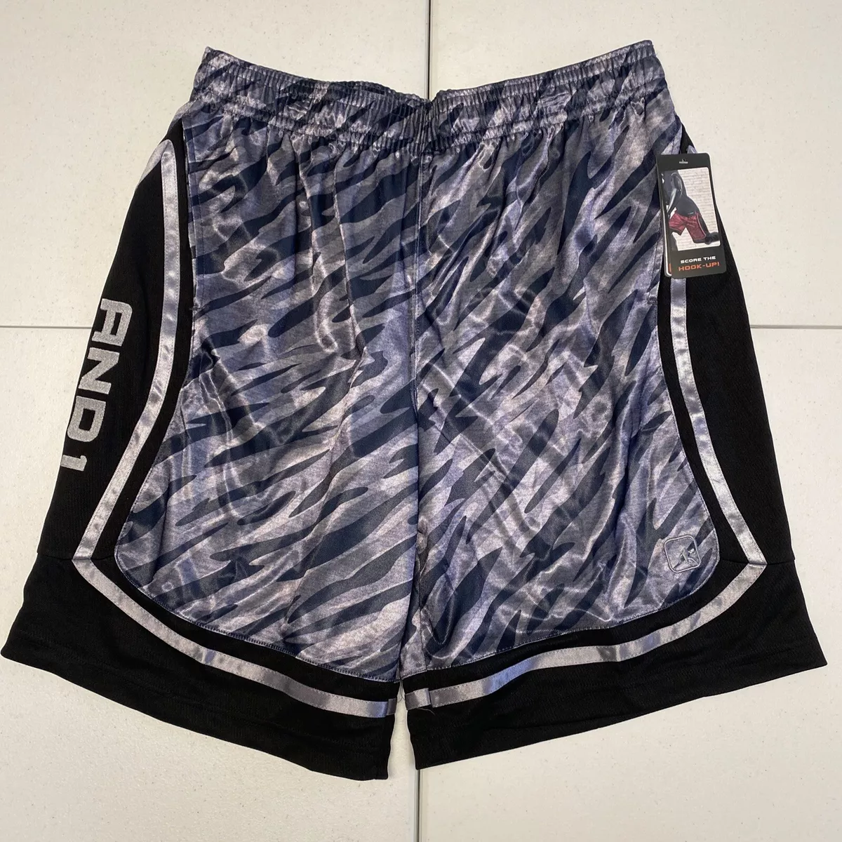 And1 big cheap men's basketball shorts